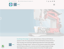 Tablet Screenshot of exceldesigntechnologies.com